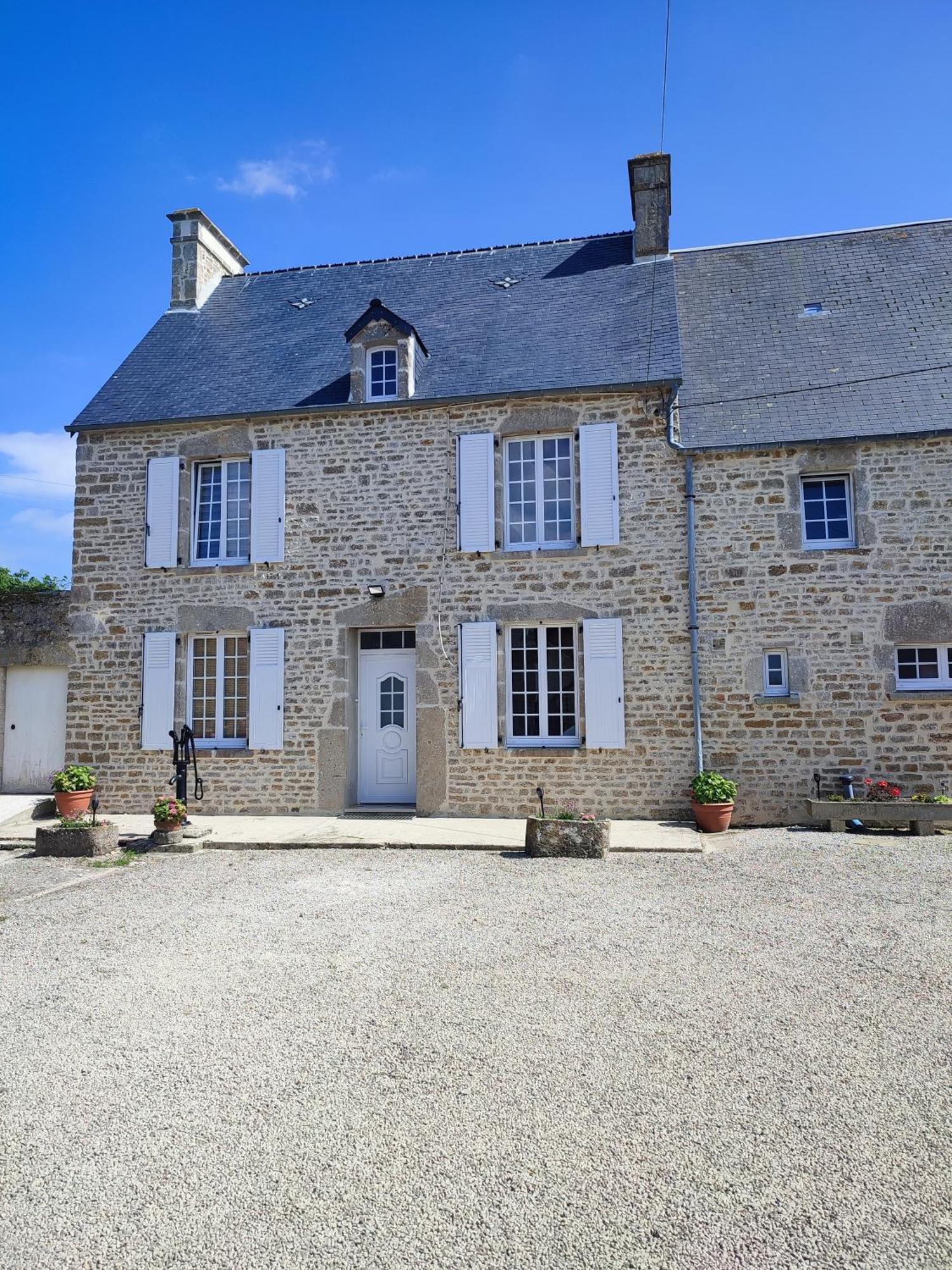 La Barberie A Saint-Marcouf Villa Buitenkant foto